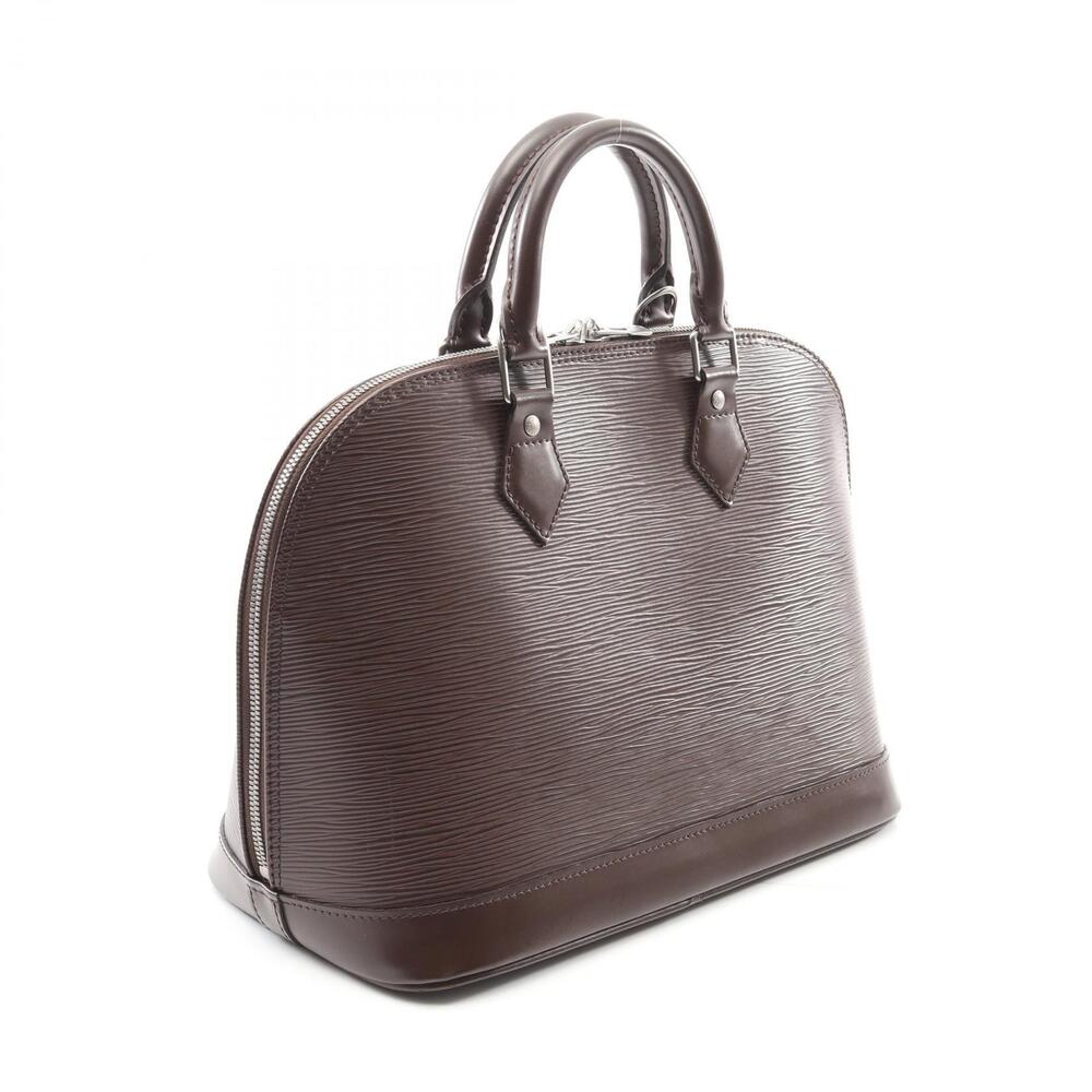 Louis Vuitton Alma Epi Mocha Handbag Leather Brown - Picture 2 of 8